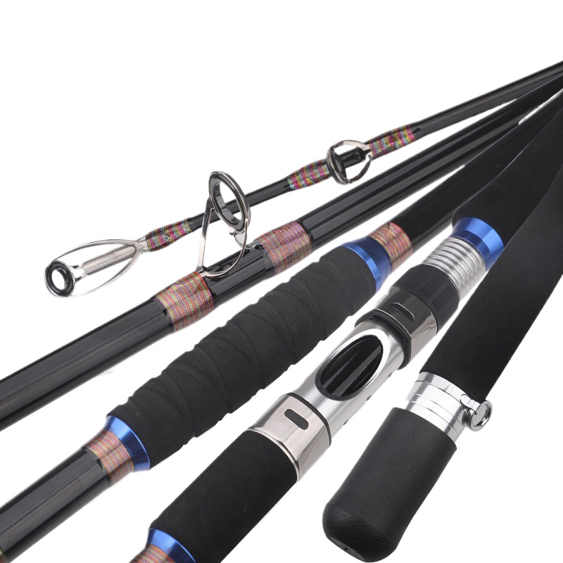 Fishing Rod Surf - คันเบ็ดตกปลาทะเลน้ำเค็มแบบ 3 ท่อน คาร์บอน ขนาด 1.8M