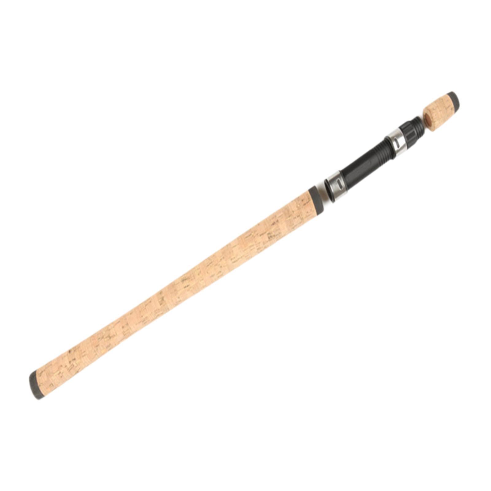 Fishing Rod Building Kit - ด้ามจับไม้ก๊อก ติดตั้งง่าย อะไหล่ ใช้งานได้หลากหลาย สำหรับซ่อมแซมและประกอบคันเบ็ด ชุดเปลี่ยนอะไหล่เครื่องมือตกปลา
