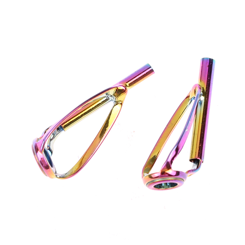 Fishing Rod Tip Replacement - ชุดซ่อมปลายคันเบ็ดตกปลา DIY พร้อมวงแหวนยึดคันเบ็ด ป้องกันสายพันกัน