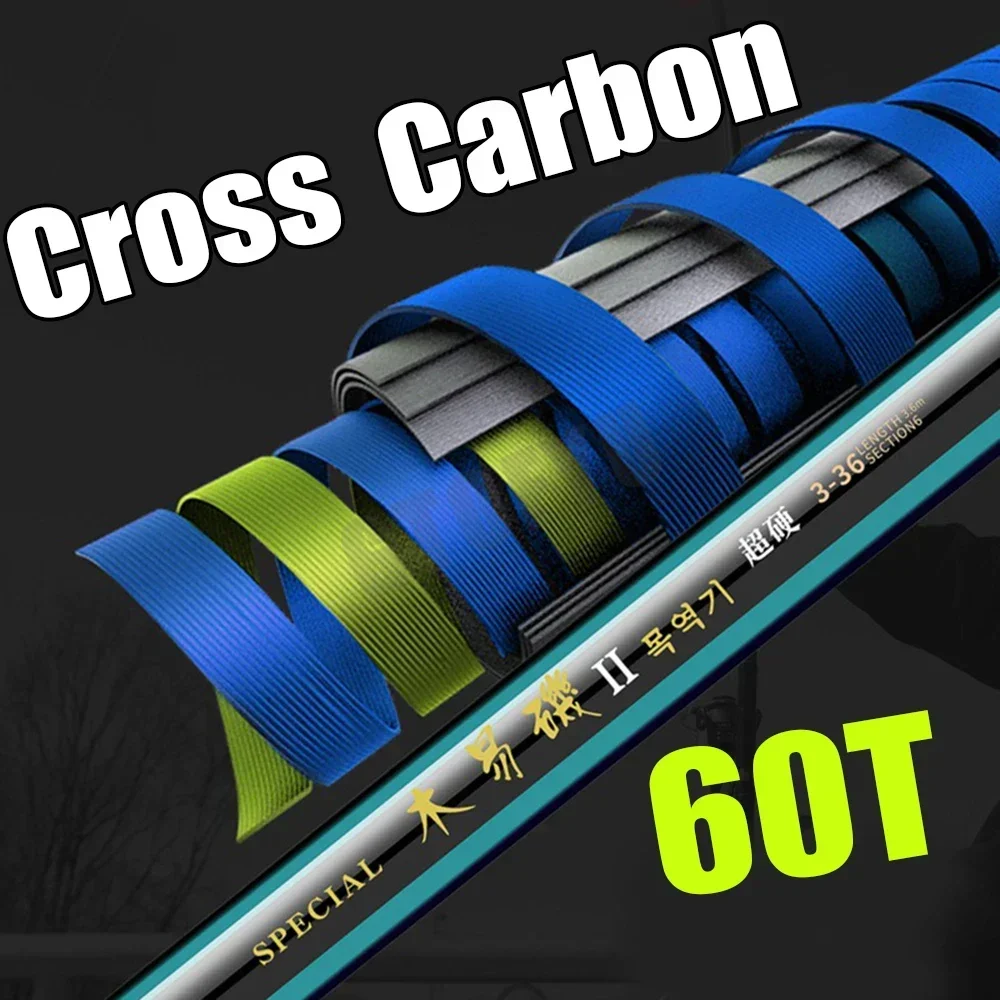 2.7 m-7.2 m เบ็ดตกปลาสูง 60T C - Fishing Rod Surf บทวิจารณ์และราคา