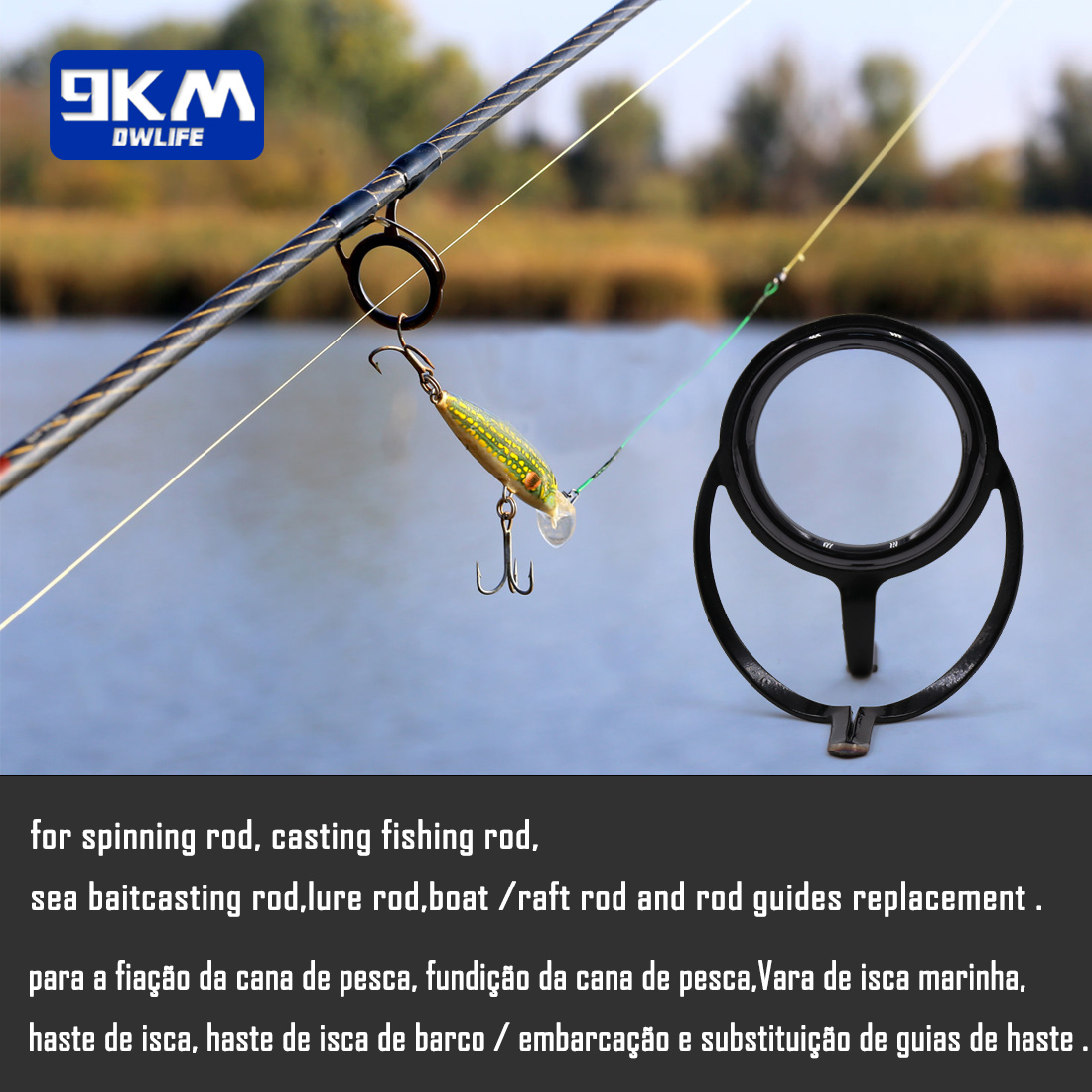 ตกปลาRodชุดซ่อมSpinning Rod Bu - Fishing Rod Building Kit บทวิจารณ์และราคา