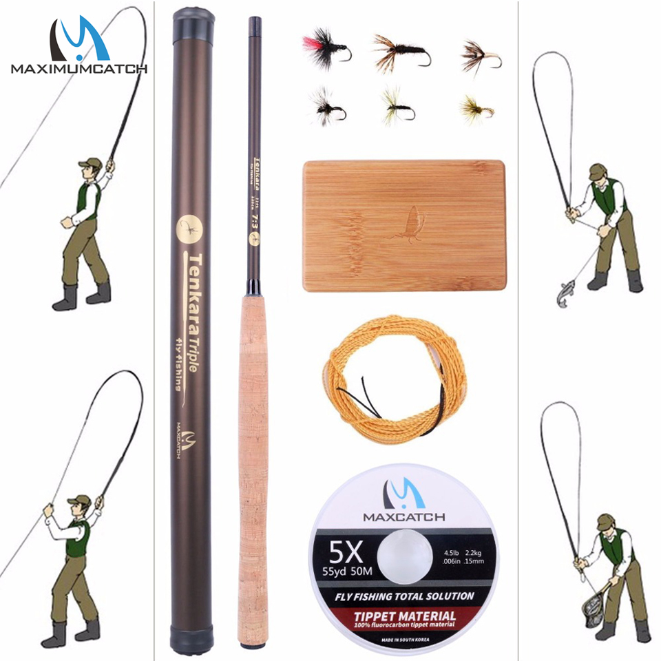 Maximumcatch 9-13FT V-Tenkara  - Fishing Rod Ice บทวิจารณ์และราคา