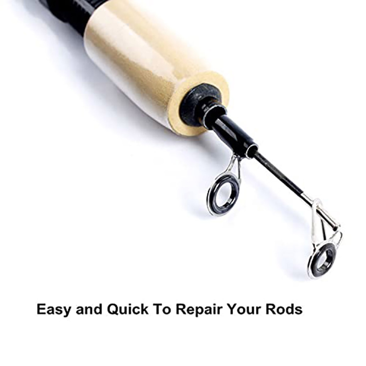 วงแหวนพอร์ซเลนสำหรับคันเบ็ดตกป - Fishing Rod Guide Replacement บทวิจารณ์และราคา